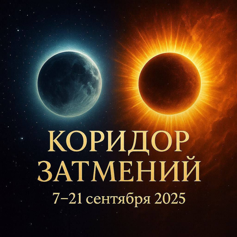 Обложка курса «Мистерия Коридора Затмений. Лунное Затмение 07.09.25 (Наталья Гедике)»