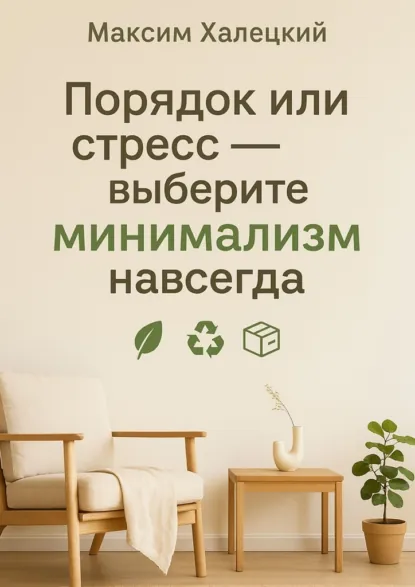 Порядок или стресс – выберите минимализм навсегда (Максим Халецкий)