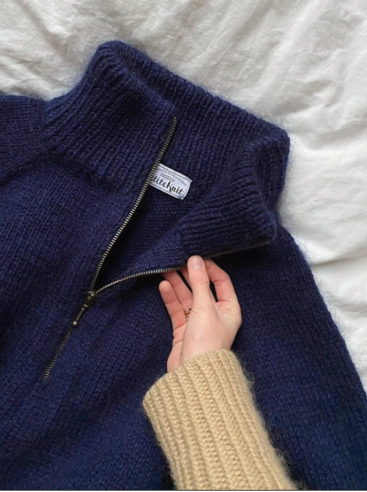 Обложка курса «Мужской свитер Zipper Sweater - Man (Petiteknit)»