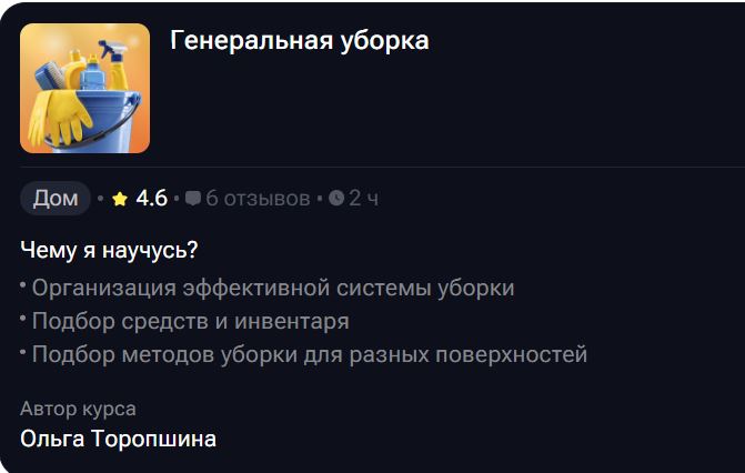 Генеральная уборка (Ольга Торопшина)
