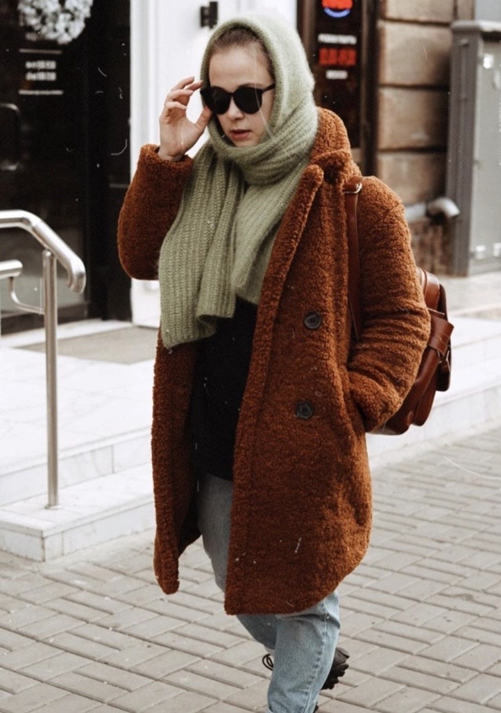 Обложка курса «[shapetko_knitwear] Шарф-капюшон "Siberian hood" (Елена Шапетько)»
