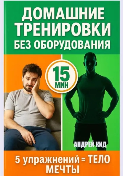 Домашние тренировки: 5 упражнений, которые заменят спортзал навсегда (Андрей Кид)