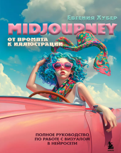 Midjourney: от промпта к иллюстрации. Полное руководство по работе с визуалом в нейросети (Евгения Хубер)