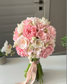 Обложка курса «[Si_Fleur] Зефир и зефирная флористика, как у профессионала. Тариф Зефирные цветы для расширения ассортимента (Ольга Сикова)»