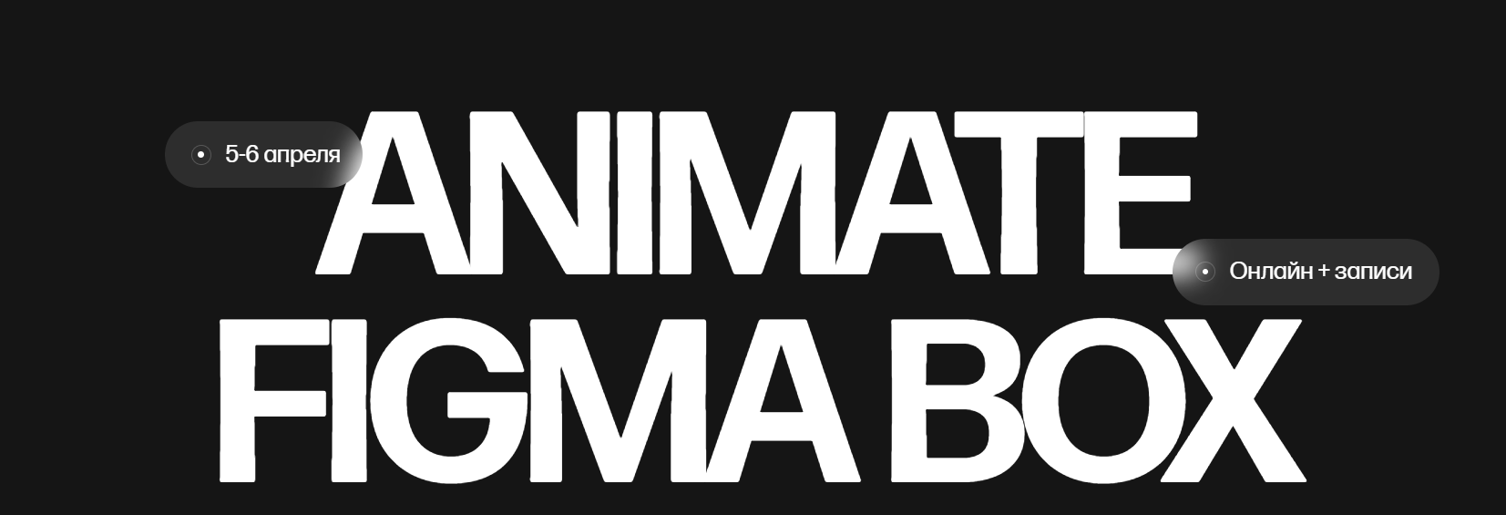 Animate Figma Box. Тариф Только коробка (Кристина Анфалова)