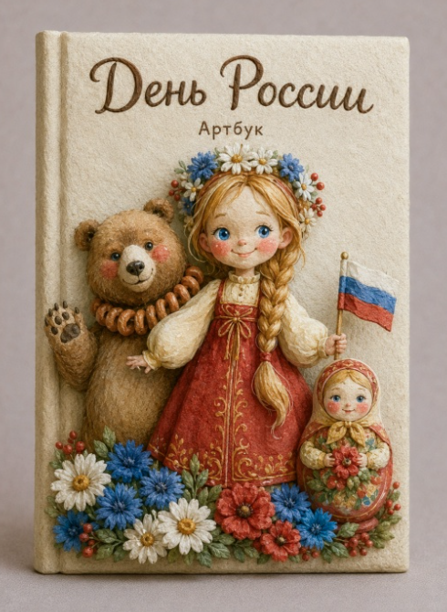 Обложка курса «Артбук День России (Марина Галичанская)»