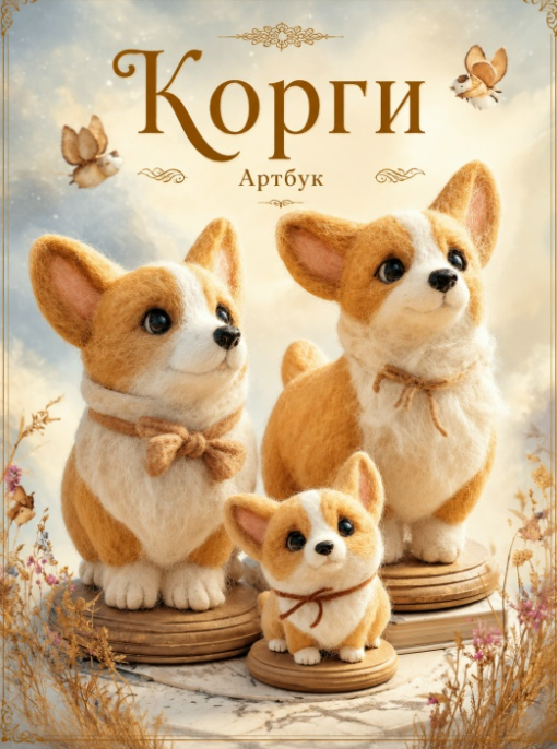 Обложка курса «Артбук Корги (Марина Галичанская)»