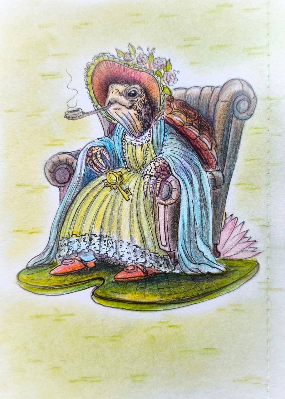 Обложка курса «Черепаха Тортилла (Марина Колпахчьян)» (ватная игрушка)