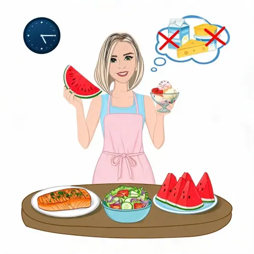 Обложка курса «[fit-menu] Лето без молочки на 1200 ккал (Евгения Уварова)»