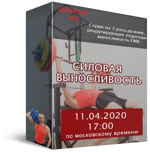 Обложка курса «[Фитнес школа Соколовых] Вебинар №2. Силовая выносливость (Дмитрий Соколов)»