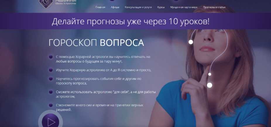 Гороскоп вопроса (Татьяна Калинина)