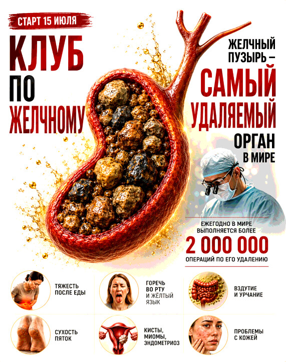 Обложка курса «Клуб по желчному (Наталья Каракоч)»