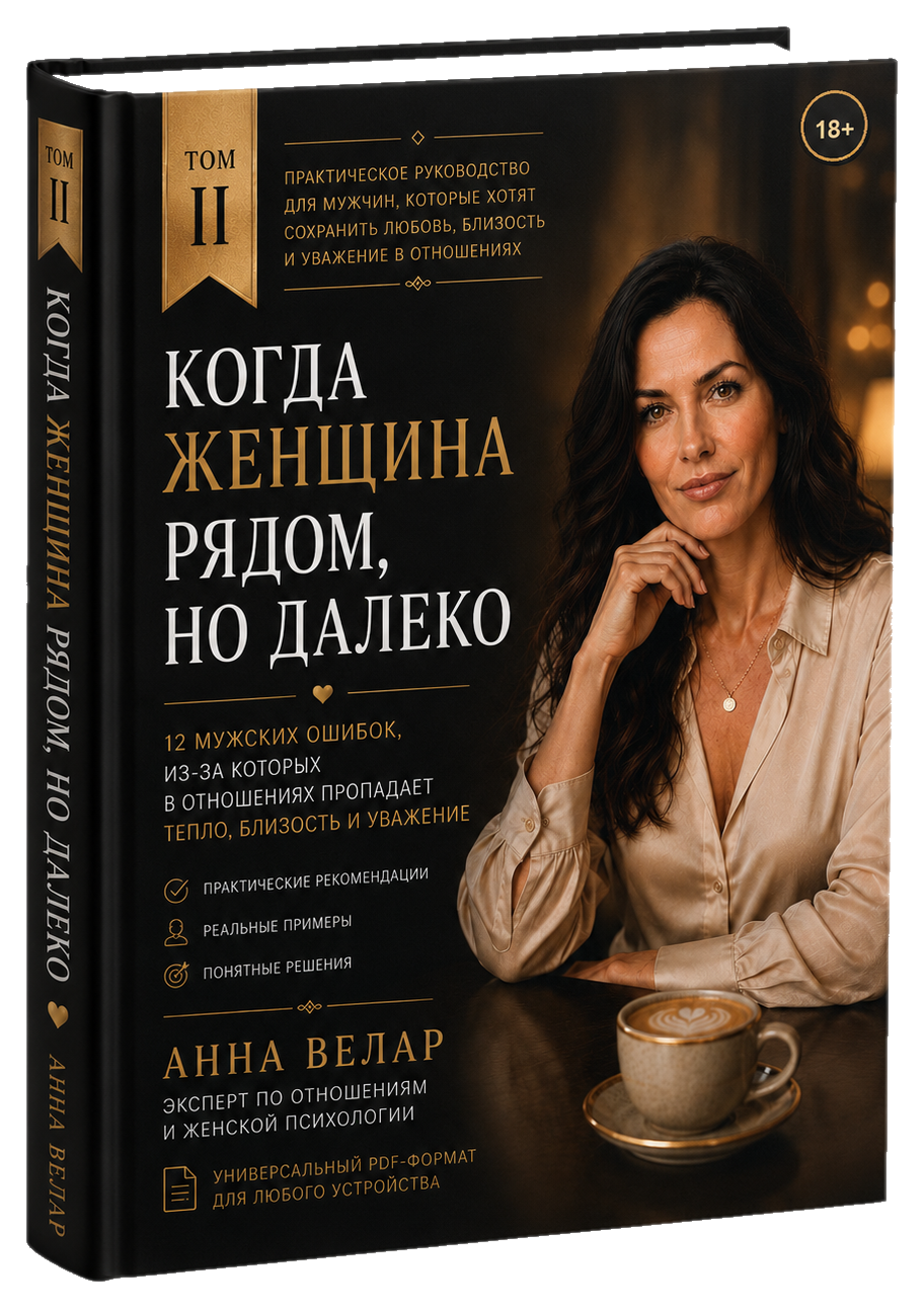 Обложка курса «Когда женщина рядом, но далеко. Том 2 (Анна Велар)»