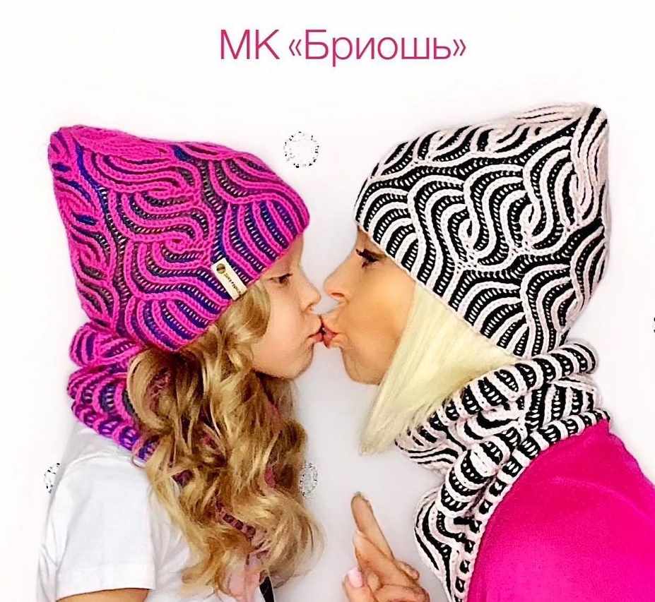 Комплект шапок Бриошь (maroshka_knits)