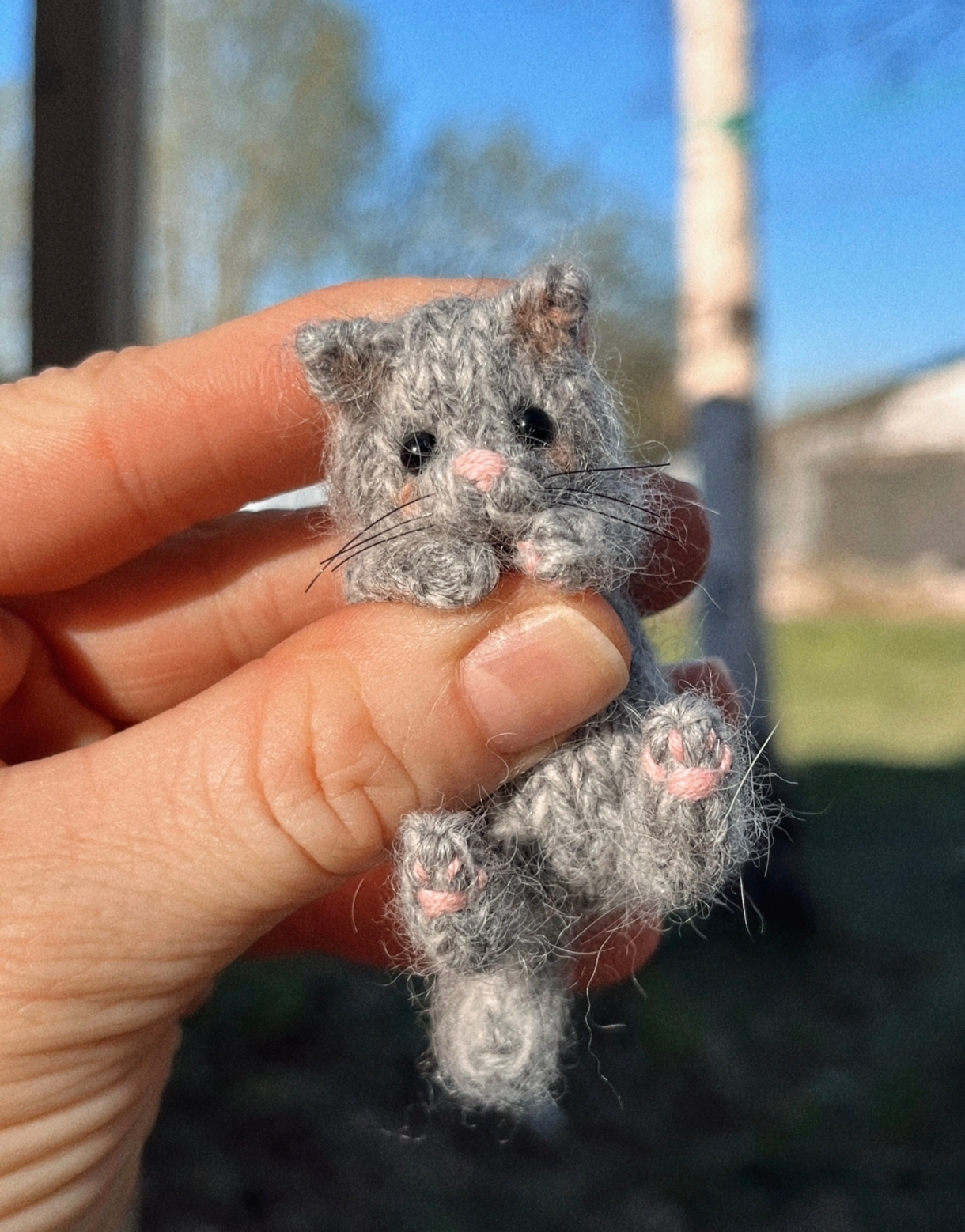 Обложка курса «Котёнок Бусинка (Дарья Шарапова)» (вяжем игрушку)