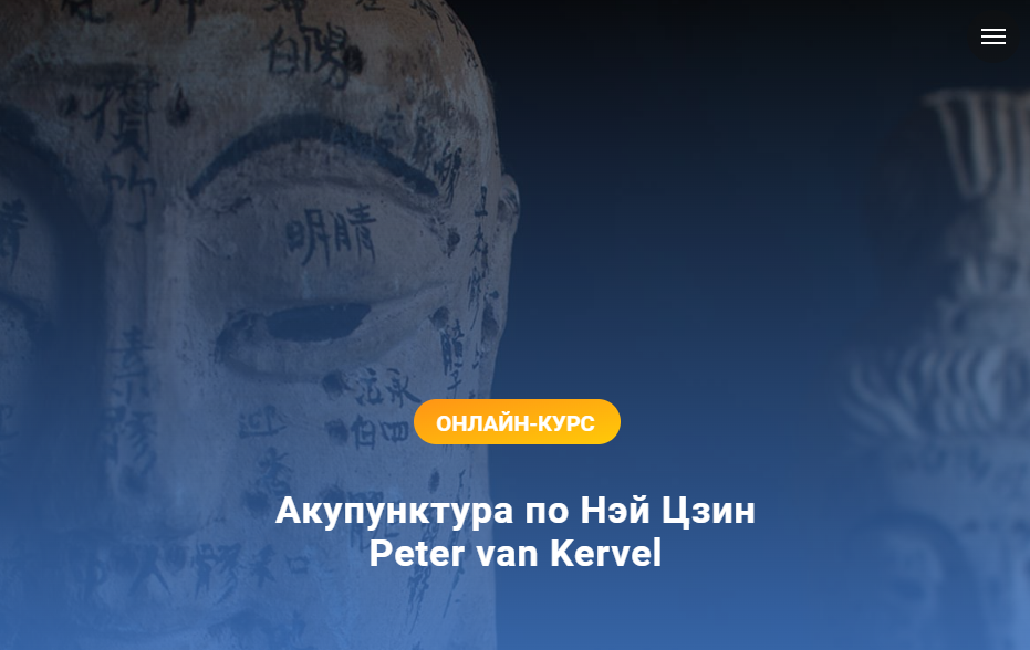 Обложка курса «[Краниосакральная академия] Акупунктура по Нэй Цзин. Семинар 2 (Питер ван Кервель)»