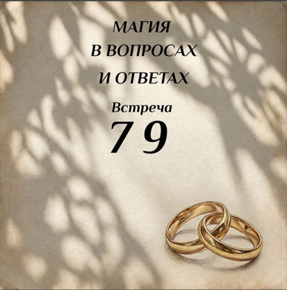 Обложка курса «Магия в вопросах и ответах. Встреча 79 (Ксения Меньшикова)»