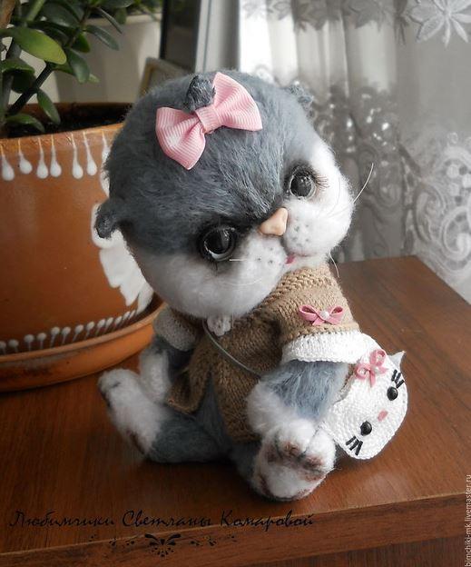 МК Кошка Брыся тедди (Светлана Комарова)