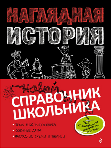Обложка курса «Наглядная история. Новый справочник школьника (Сергей Кужель, Анна Кошелева)»