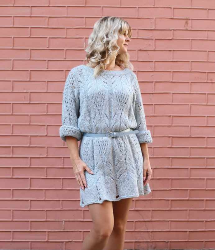 Платье Венеция (vikistyle_knitting)