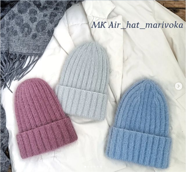 Шапочки 3 в 1 Аir hat (marivoka_knit)