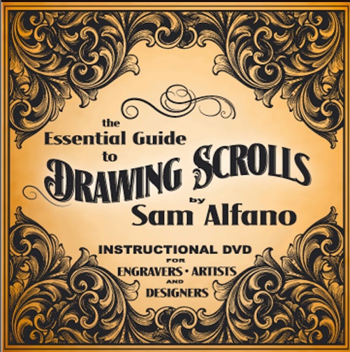 The Essential Guide to Drawing Scrolls. Основное руководство по рисованию завитков (Sam Alfano)
