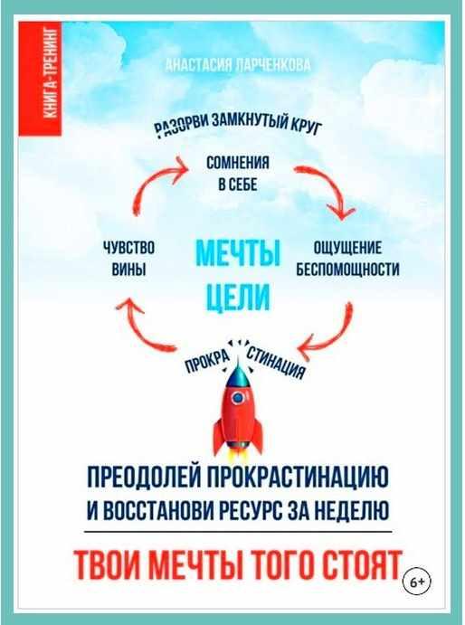 Твои мечты того стоят. Преодолей прокрастинацию и восстанови ресурс за неделю (Анастасия Ларченкова)