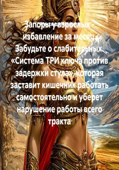 Обложка курса «Запоры у взрослых - избавление за месяц. Забудьте о слабительных (Александр Малышев)»