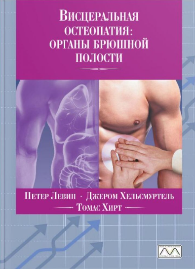 Обложка курса «Висцеральная остеопатия. Органы брюшной полости (Петер Левин, Томас Хирт, Джером Хельсмуртель)»