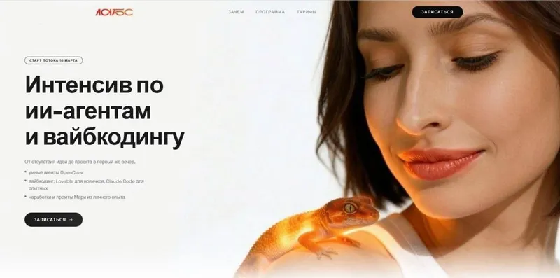 Скачать курс «Интенсив по ии-агентам и вайбкодингу. (Мария Галантер, Афонина)» — слив курса