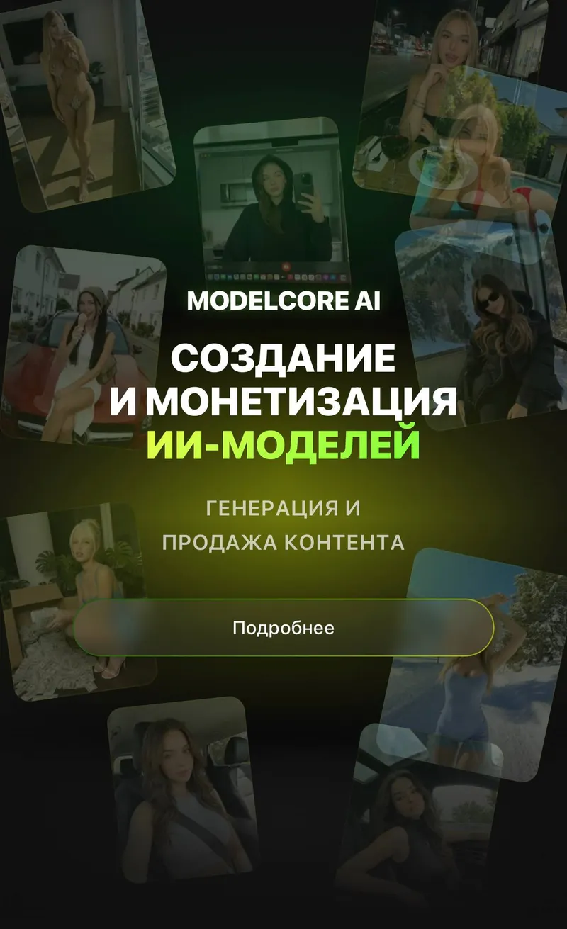 Скачать курс «Modelcore Ai. Создание и монетизация ИИ моделей генерация» — слив курса